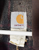 Brown Carhartt Tall Workwear Jacket - Large