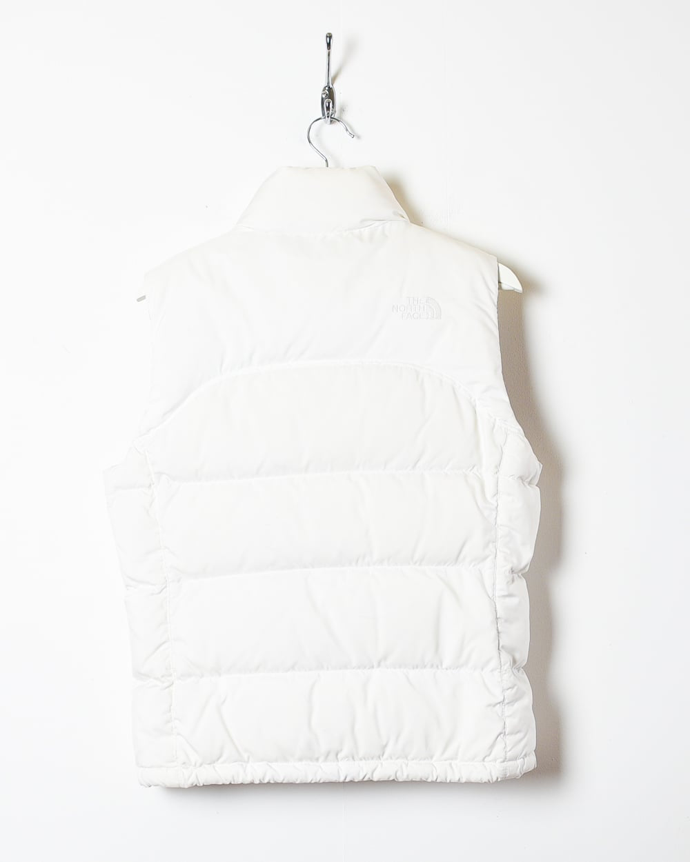 White The North Face Women's 700 Down Gilet - Small 