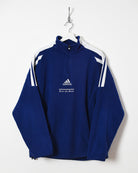 Adidas 1/4 Zip Fleece - Large - Domno Vintage 90s, 80s, 00s Retro and Vintage Clothing 