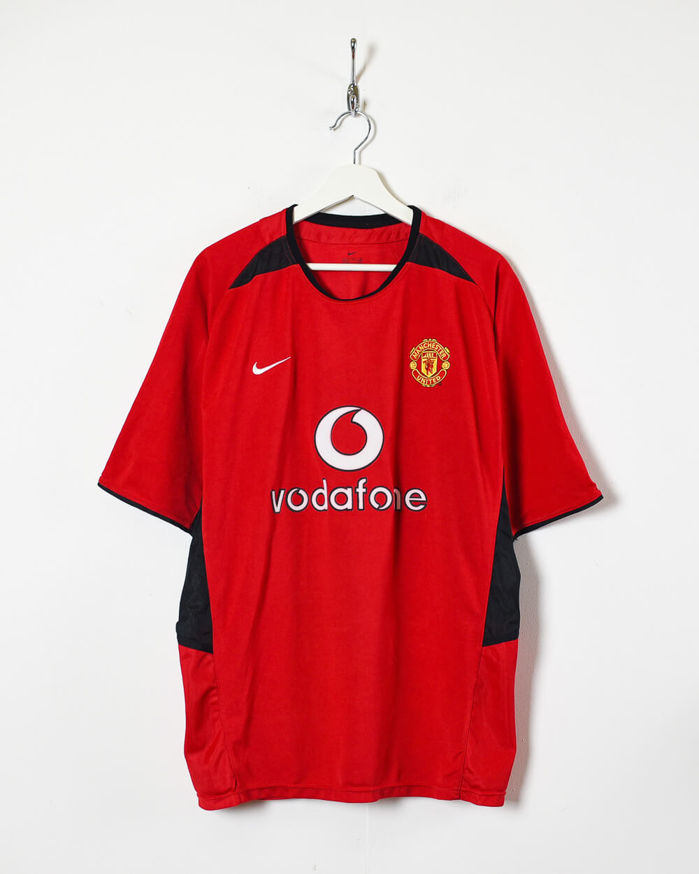 VTG popular NIKE MANCHESTER UNITED VODAFONE 2002/04 JERSEY SIZE XL