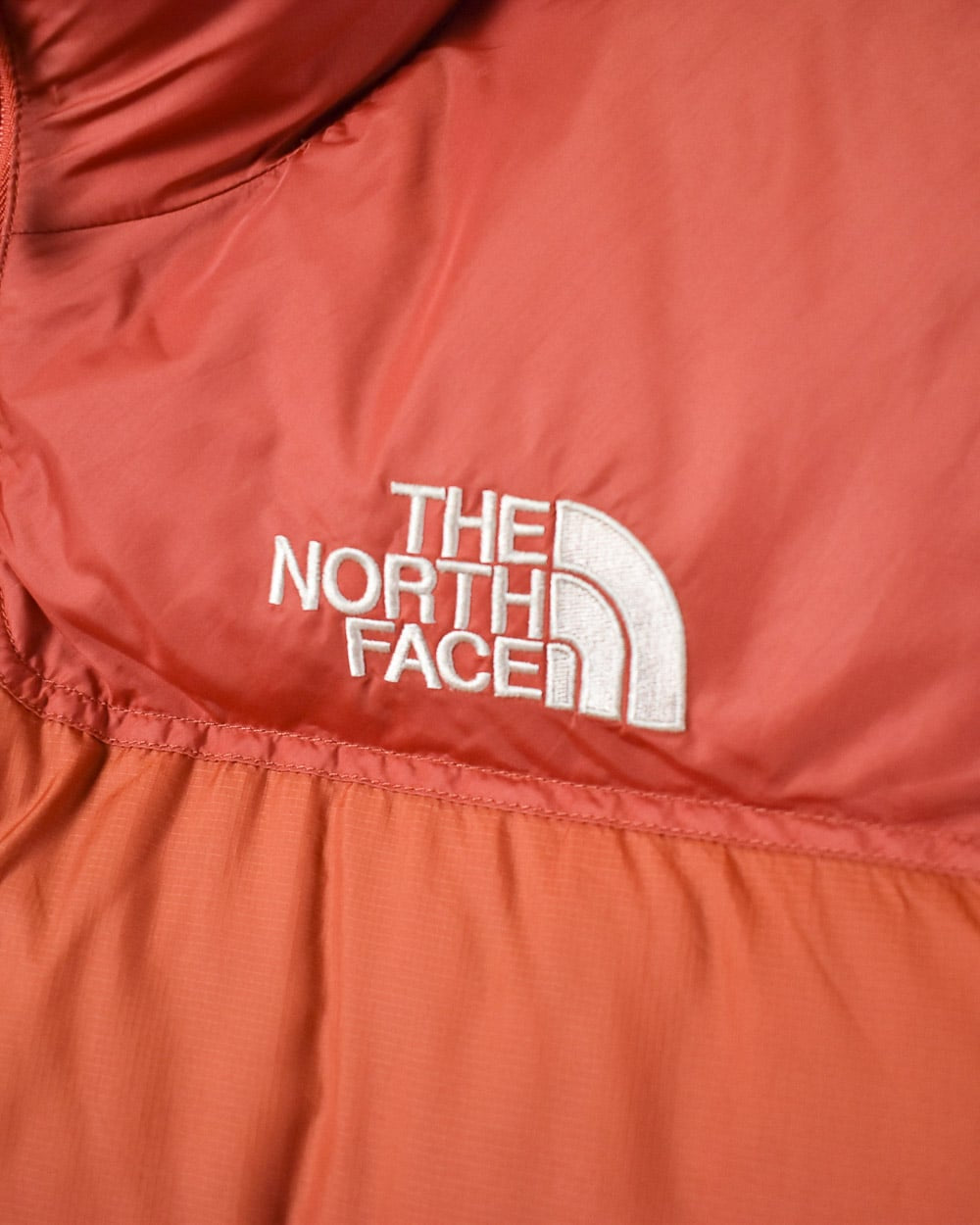Orange The North Face 700 Down Gilet - Medium