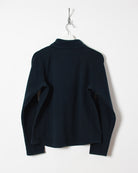 Nike Women's 1/2 Zip Sweatshirt - Large - Domno Vintage 90s, 80s, 00s Retro and Vintage Clothing 