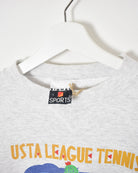 USTA League Tennis 1991 National Championships Sweatshirt - Medium - Domno Vintage 90s, 80s, 00s Retro and Vintage Clothing 