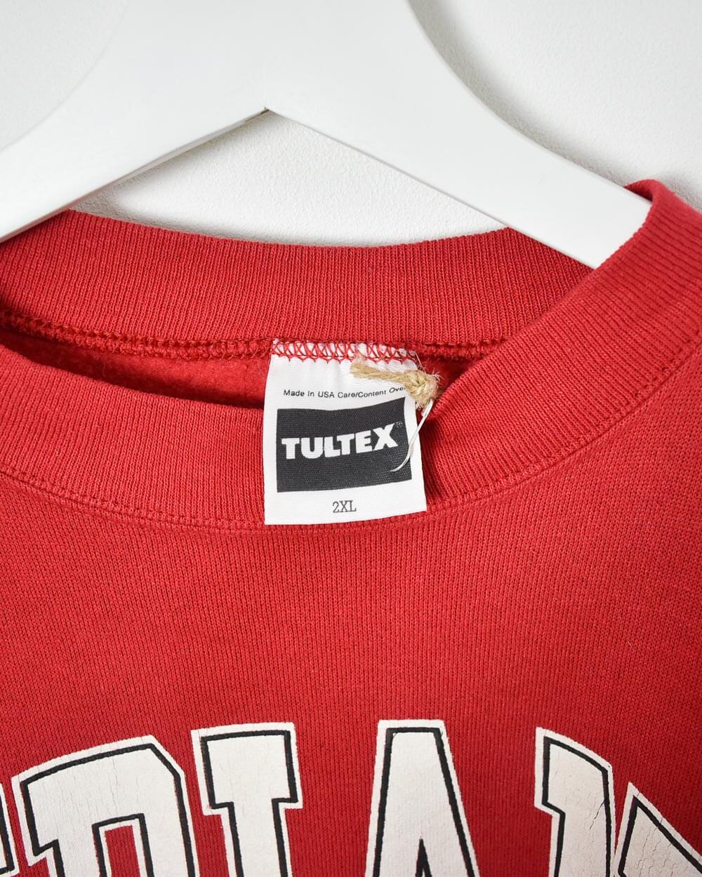 Tultex Indiana Sweatshirt - X-Large - Domno Vintage 90s, 80s, 00s Retro and Vintage Clothing 