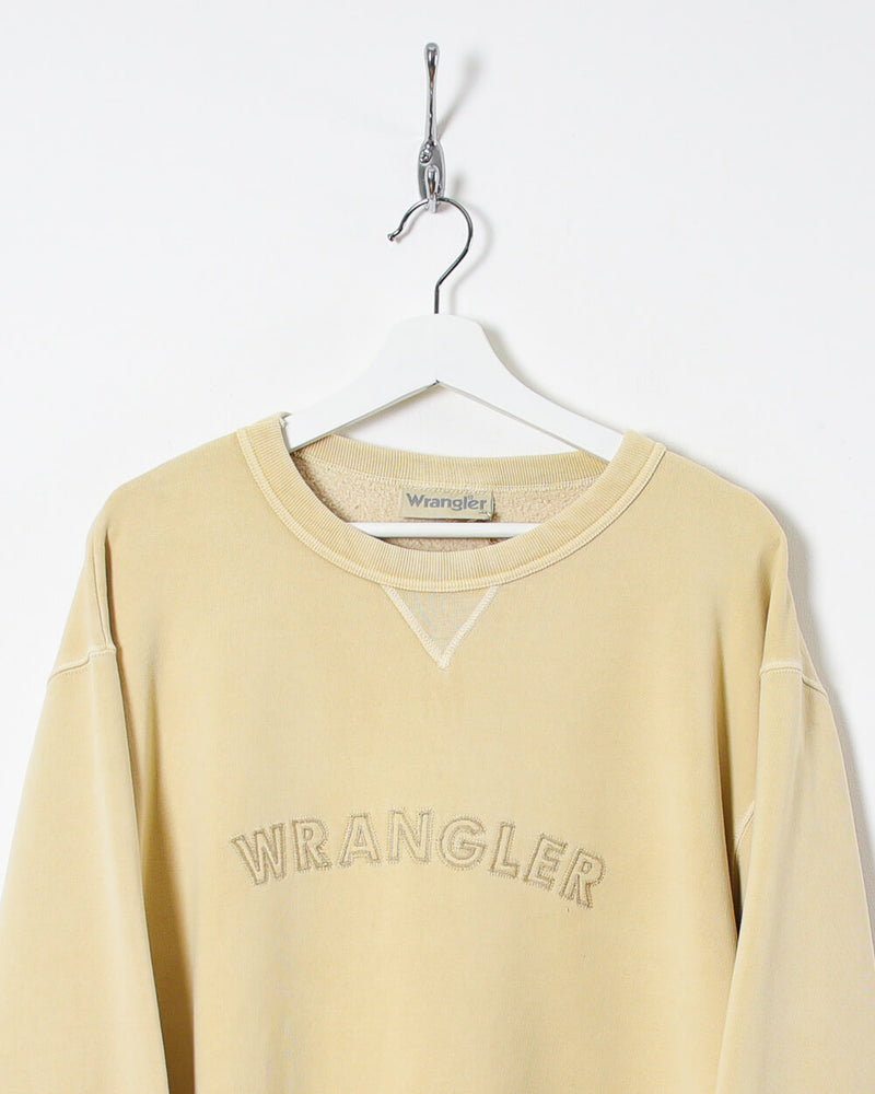 Wrangler Sweatshirt - X-Large - Domno Vintage 90s, 80s, 00s Retro and Vintage Clothing 