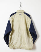 Reebok Athletic Department 1/2 Zip Windbreaker Jacket - Medium - Domno Vintage 90s, 80s, 00s Retro and Vintage Clothing 