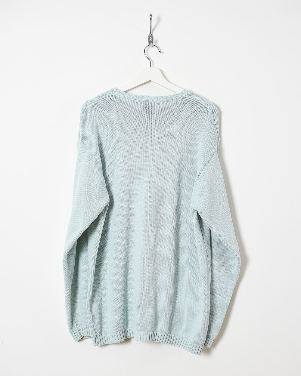 Top Gant Baby Blue Vintage 2000s Cotton Sweater