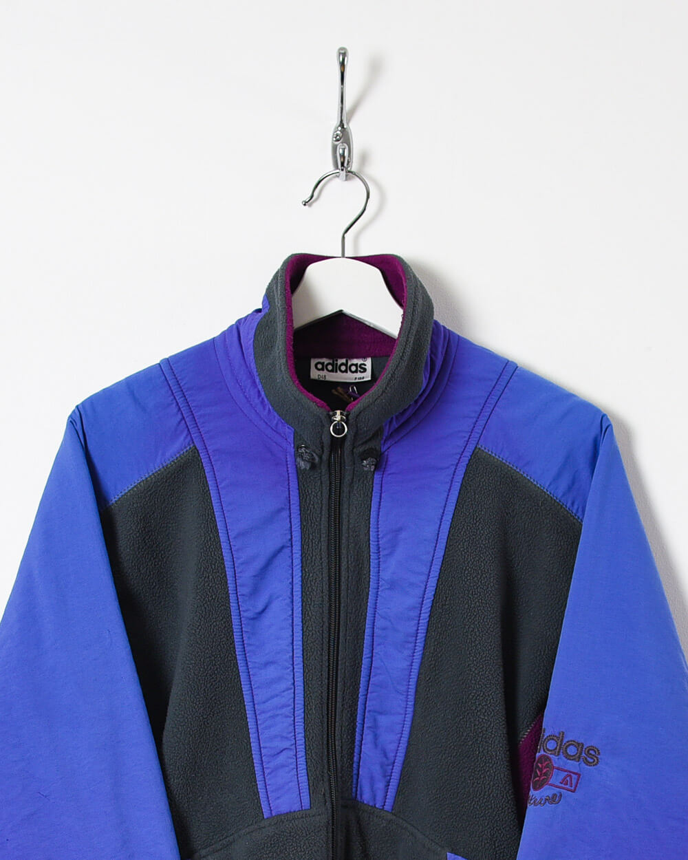 Adidas 1/2 Zip Colour Block Fleece - Medium - Domno Vintage 90s, 80s, 00s Retro and Vintage Clothing 