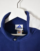 Adidas 1/4 Zip Fleece - Large - Domno Vintage 90s, 80s, 00s Retro and Vintage Clothing 