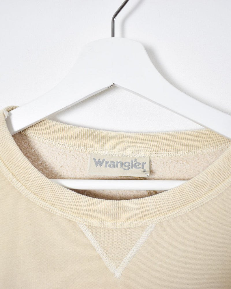 Wrangler Sweatshirt - X-Large - Domno Vintage 90s, 80s, 00s Retro and Vintage Clothing 