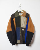 Multi Carhartt Reworked Workwear Hooded Jacket - Large