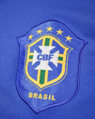 Blue Nike Brazil 90s Tracksuit Top - X-Large