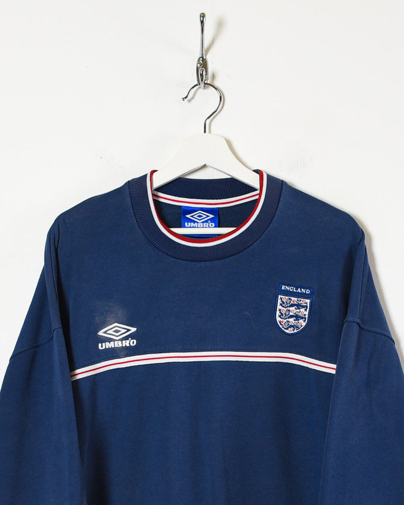 海外最新 希少 old umbro UK 新入荷 umbro england アンブロ sweat 90s