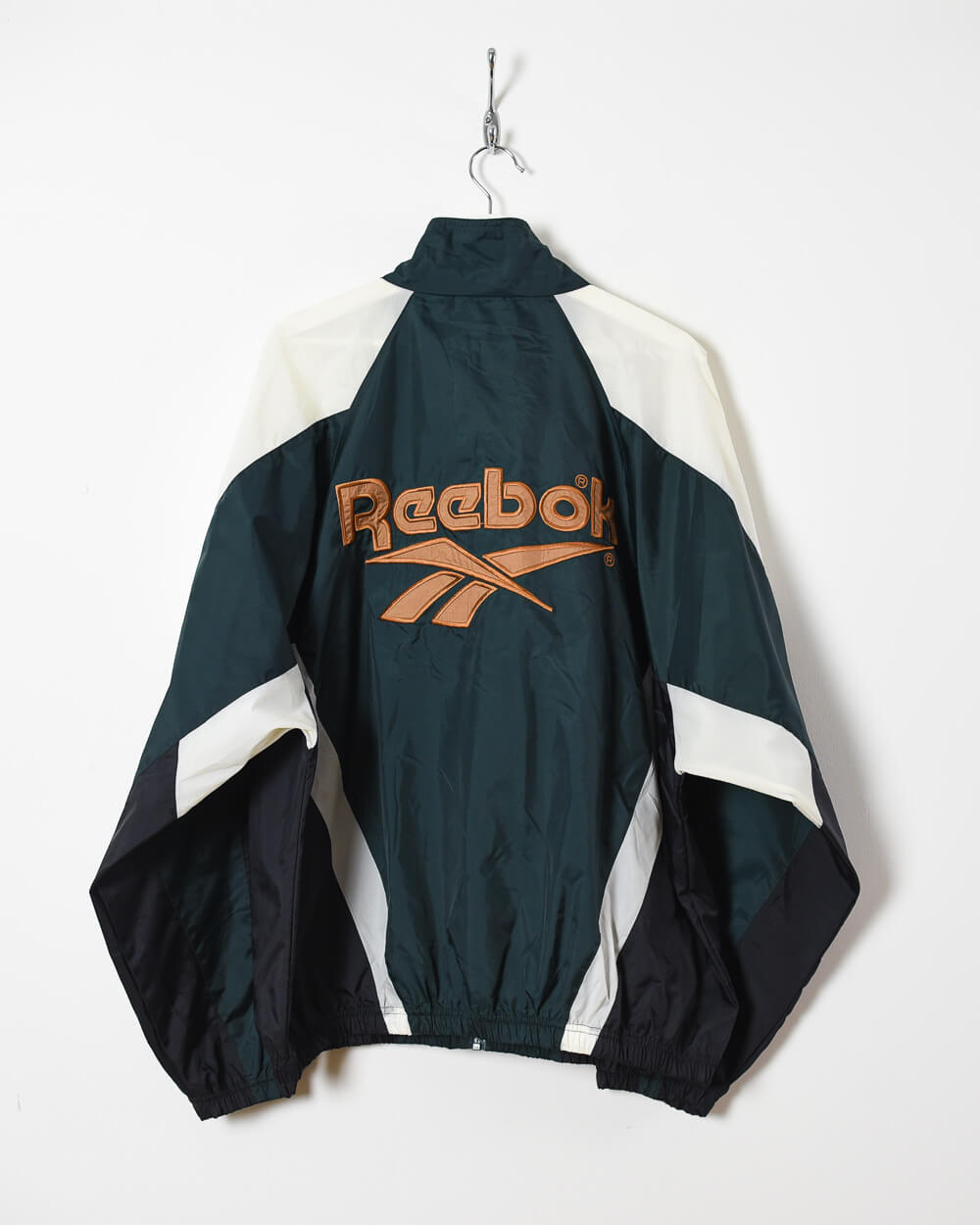 Reebok Windbreaker Jacket - Large - Domno Vintage 90s, 80s, 00s Retro and Vintage Clothing 