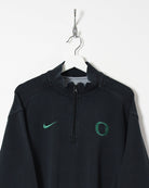 Nike Oregon 1/4 Zip Sweatshirt - Medium - Domno Vintage 90s, 80s, 00s Retro and Vintage Clothing 