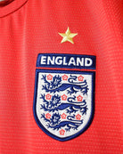 Red Umbro 2004/06 England Away Shirt - X-Large
