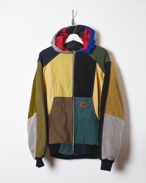 Vintage 00s Multi Carhartt Reworked Hoodie Jacket - Medium Cotton – Domno  Vintage