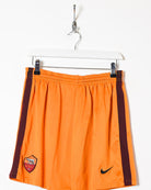 Orange Nike  AS Roma Shorts - Medium