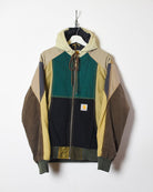 Multi Carhartt Reworked Workwear Hooded Jacket - Medium