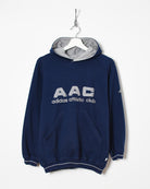 Adidas Athletic Club Hoodie - Small - Domno Vintage 90s, 80s, 00s Retro and Vintage Clothing 