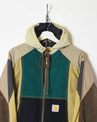 Multi Carhartt Reworked Workwear Hooded Jacket - Medium