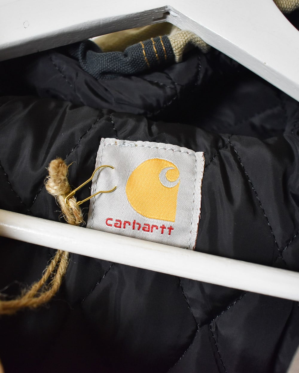 Multi Carhartt Reworked Workwear Hooded Jacket - Small