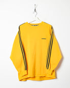 Yellow Adidas Sweatshirt - Large