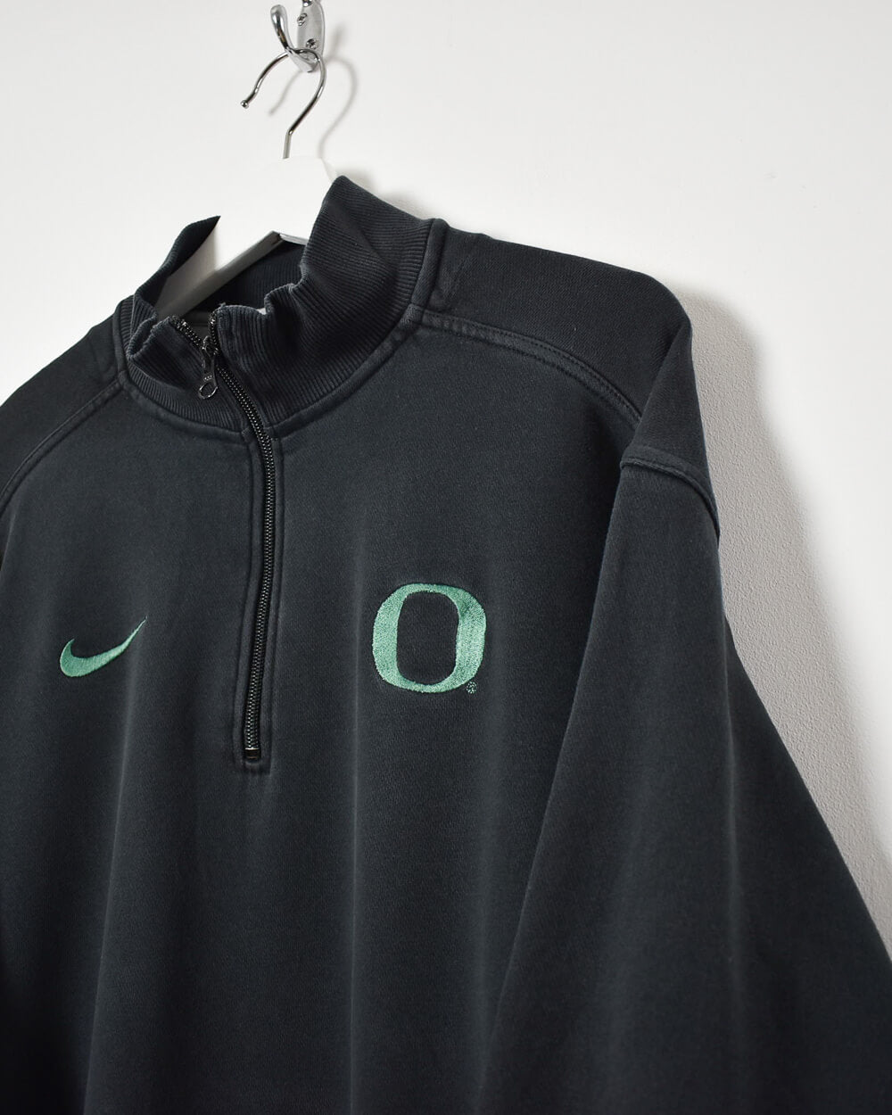 Nike Oregon 1/4 Zip Sweatshirt - Medium - Domno Vintage 90s, 80s, 00s Retro and Vintage Clothing 