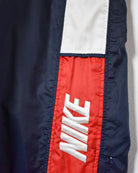 Navy Nike Shell Bottoms - Large
