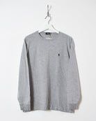 Ralph Lauren Long Sleeved T-Shirt - Medium - Domno Vintage 90s, 80s, 00s Retro and Vintage Clothing 