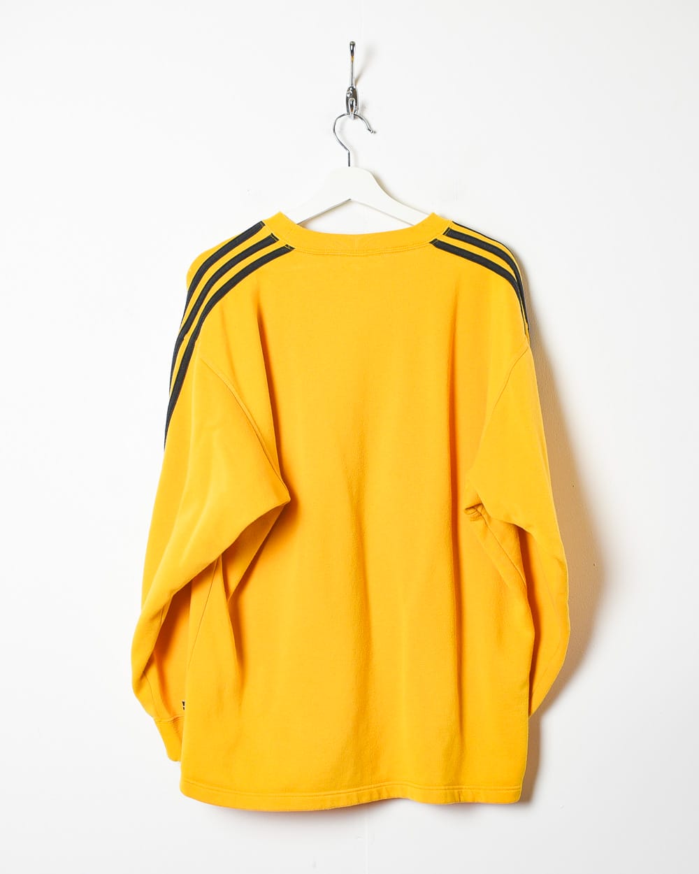 Yellow Adidas Sweatshirt - Large