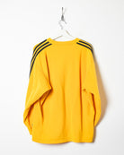 Yellow Adidas Sweatshirt - Large