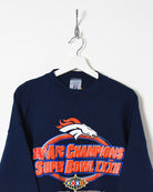 Logo 7 Denver Broncos AFC Champions Super Bowl XXXII Sweatshirt - X-Large - Domno Vintage 90s, 80s, 00s Retro and Vintage Clothing 