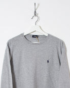 Ralph Lauren Long Sleeved T-Shirt - Medium - Domno Vintage 90s, 80s, 00s Retro and Vintage Clothing 