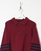 Maroon Timberland Rugby Shirt - Large