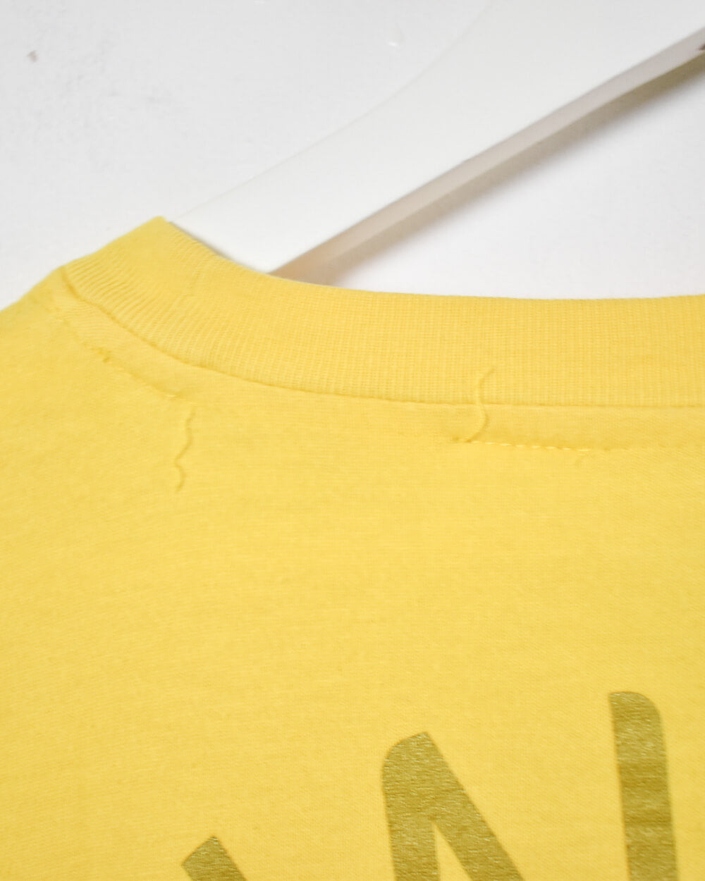 Yellow Nike Brazil Ronaldinho T-Shirt - Large