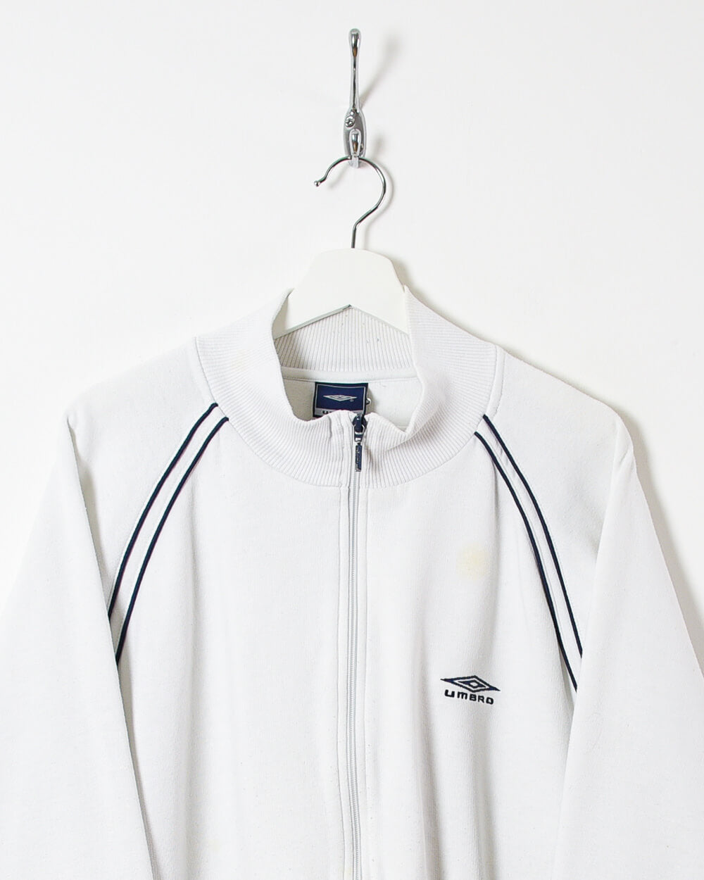 Umbro Zip-Through Sweatshirt - Large - Domno Vintage 90s, 80s, 00s Retro and Vintage Clothing 