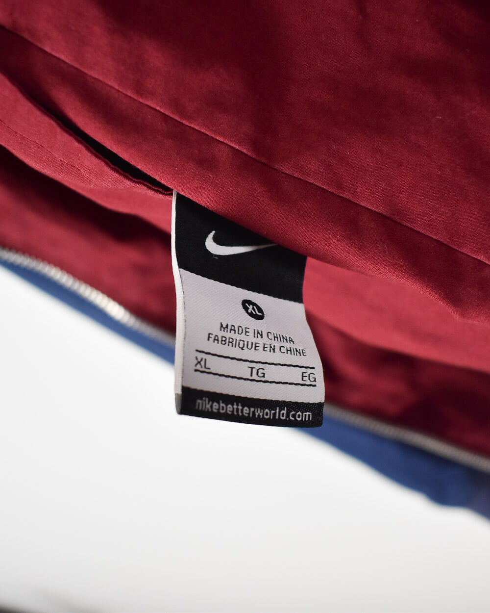 Maroon Nike  Reversible FC Barcelona Jacket - Large