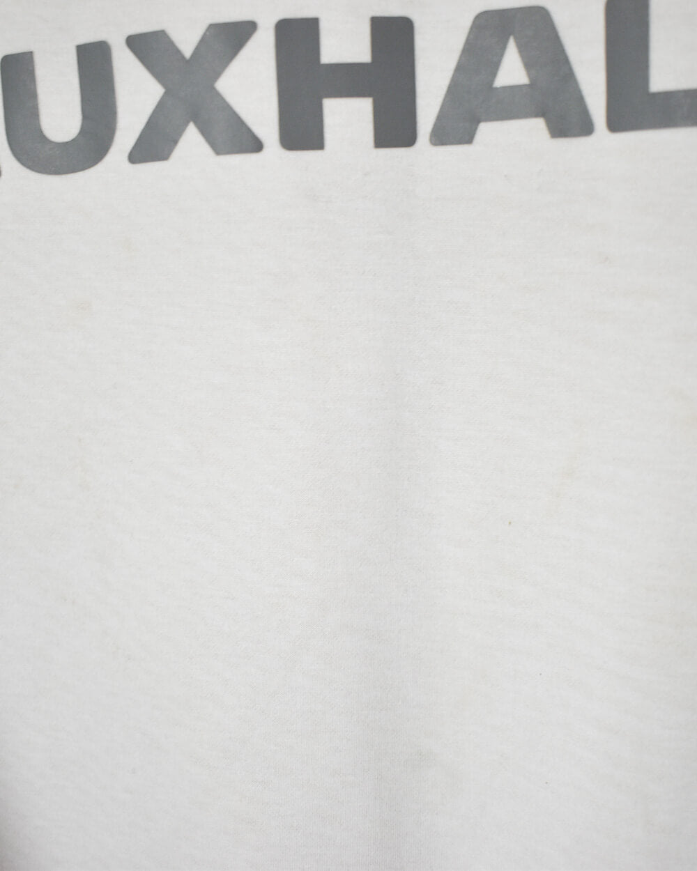 White Umbro England Vauxhall Football Sweatshirt - Medium
