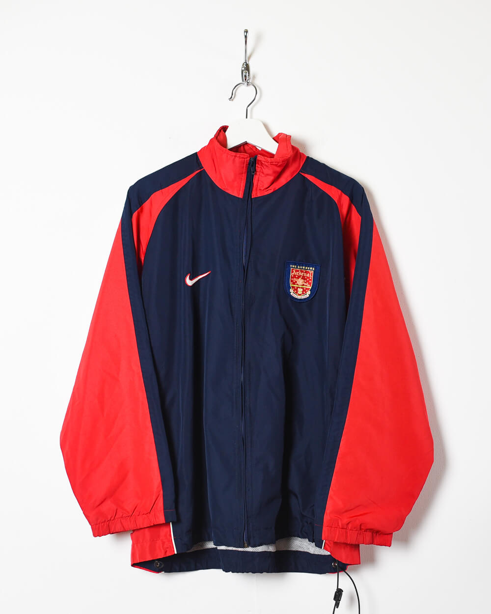 Vintage 90s Navy Nike 90s Arsenal FC Training Jacket - Large ...