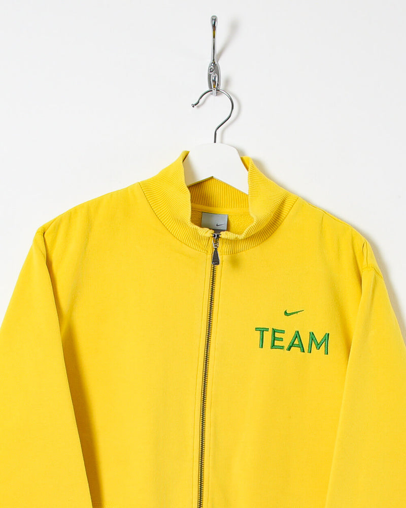 Nike Team Zip-Through Sweatshirt - Medium - Domno Vintage 90s, 80s, 00s Retro and Vintage Clothing 