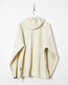 Ellesse 1/4 Zip Fleece Hoodie - Large - Domno Vintage 90s, 80s, 00s Retro and Vintage Clothing 
