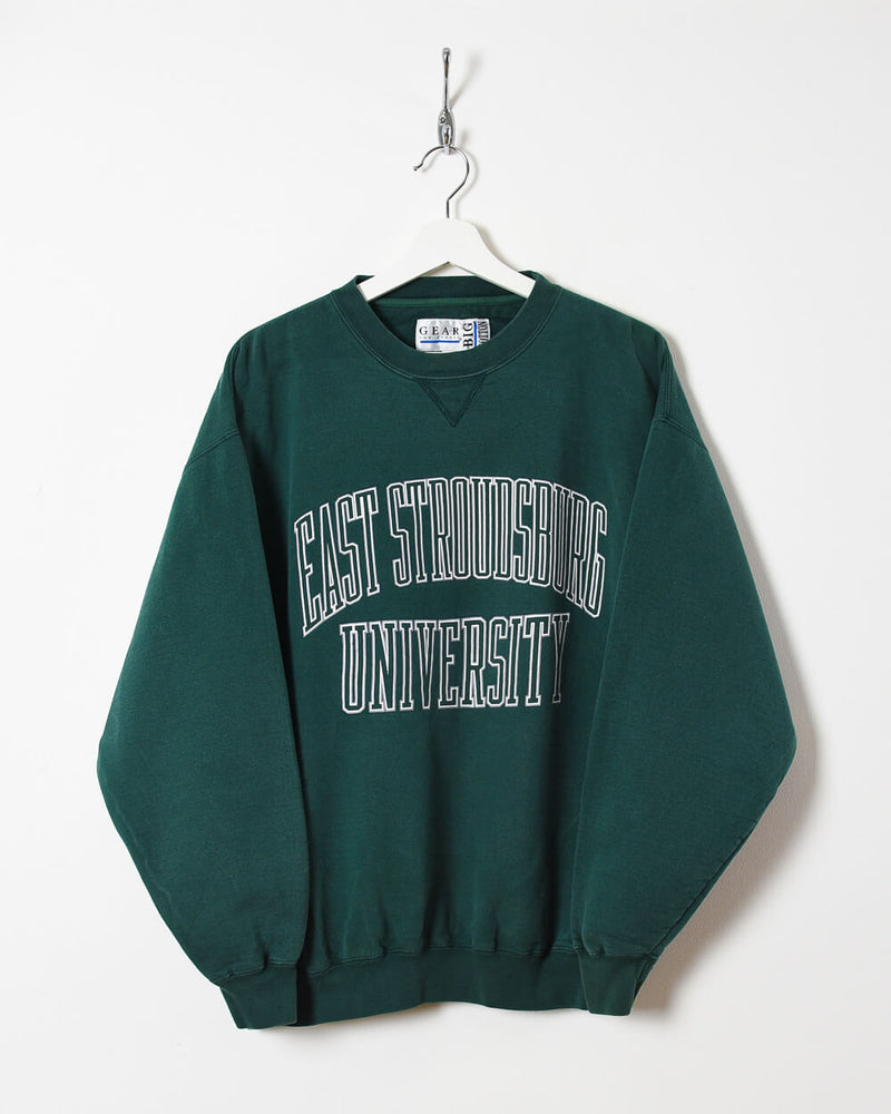 Gear East Stroudsburg University Sweatshirt - Medium - Domno Vintage 90s, 80s, 00s Retro and Vintage Clothing 