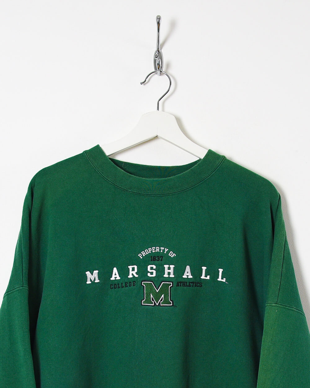 AS Sports Property of Marshall College Athletics Sweatshirt - XX-Large - Domno Vintage 90s, 80s, 00s Retro and Vintage Clothing 