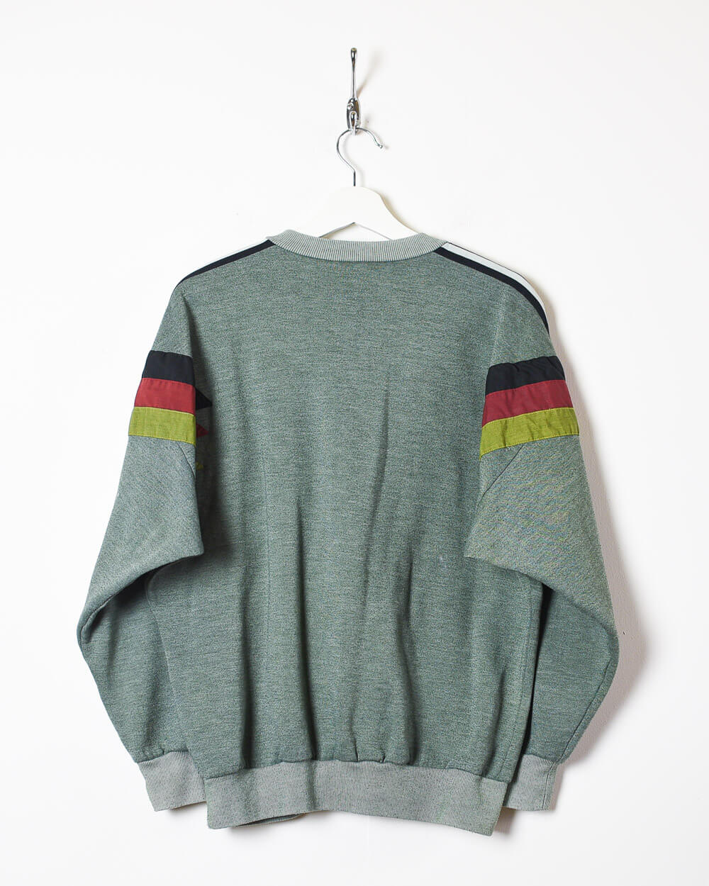 Green Adidas Germany 1990/92 Sweatshirt - Small
