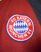 Maroon Adidas Bayern Munich 2001/02 Home Football Shirt - Large
