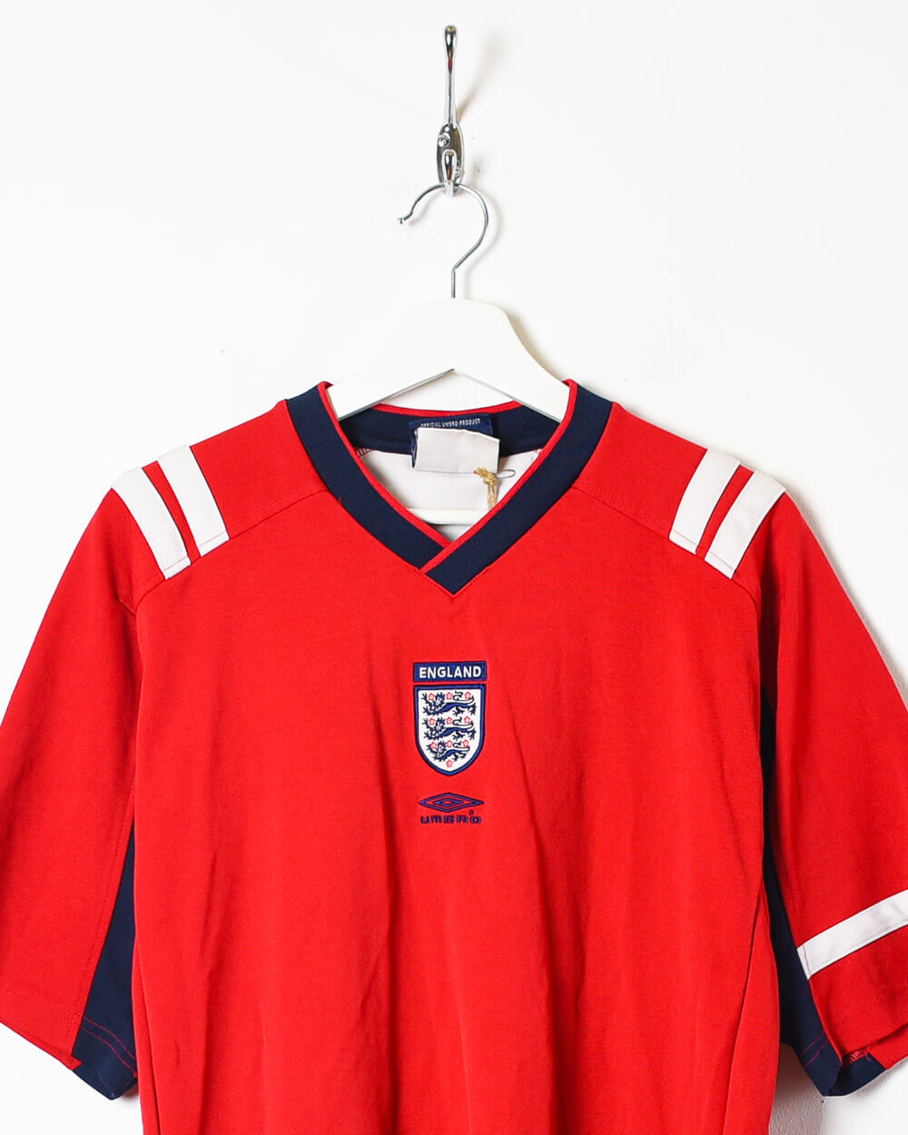 Red Umbro England 2004/05 Training Football Shirt - Large