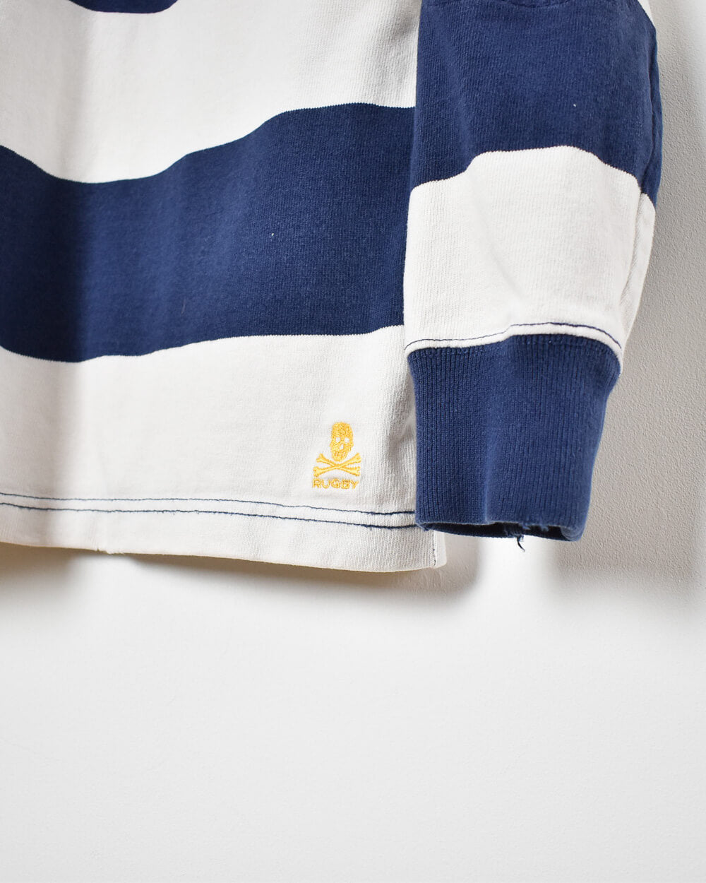 Vintage Rugby Shirt - Small - Domno Vintage 90s, 80s, 00s Retro and Vintage Clothing 