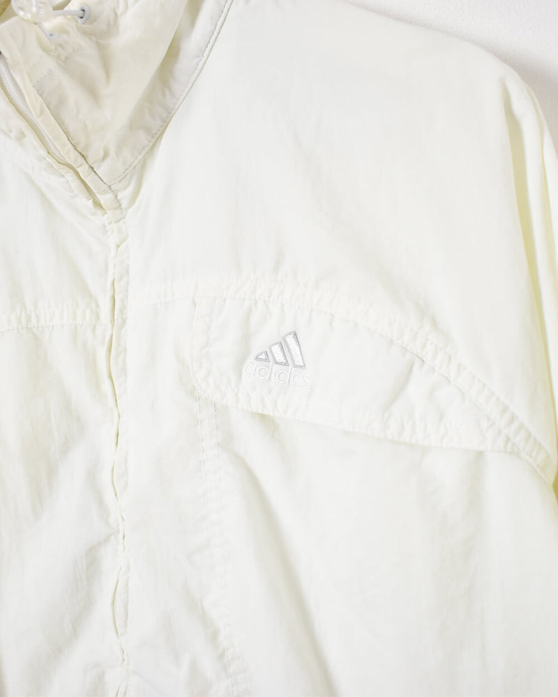 Adidas 1/2 Zip Windbreaker Jacket - Medium - Domno Vintage 90s, 80s, 00s Retro and Vintage Clothing 