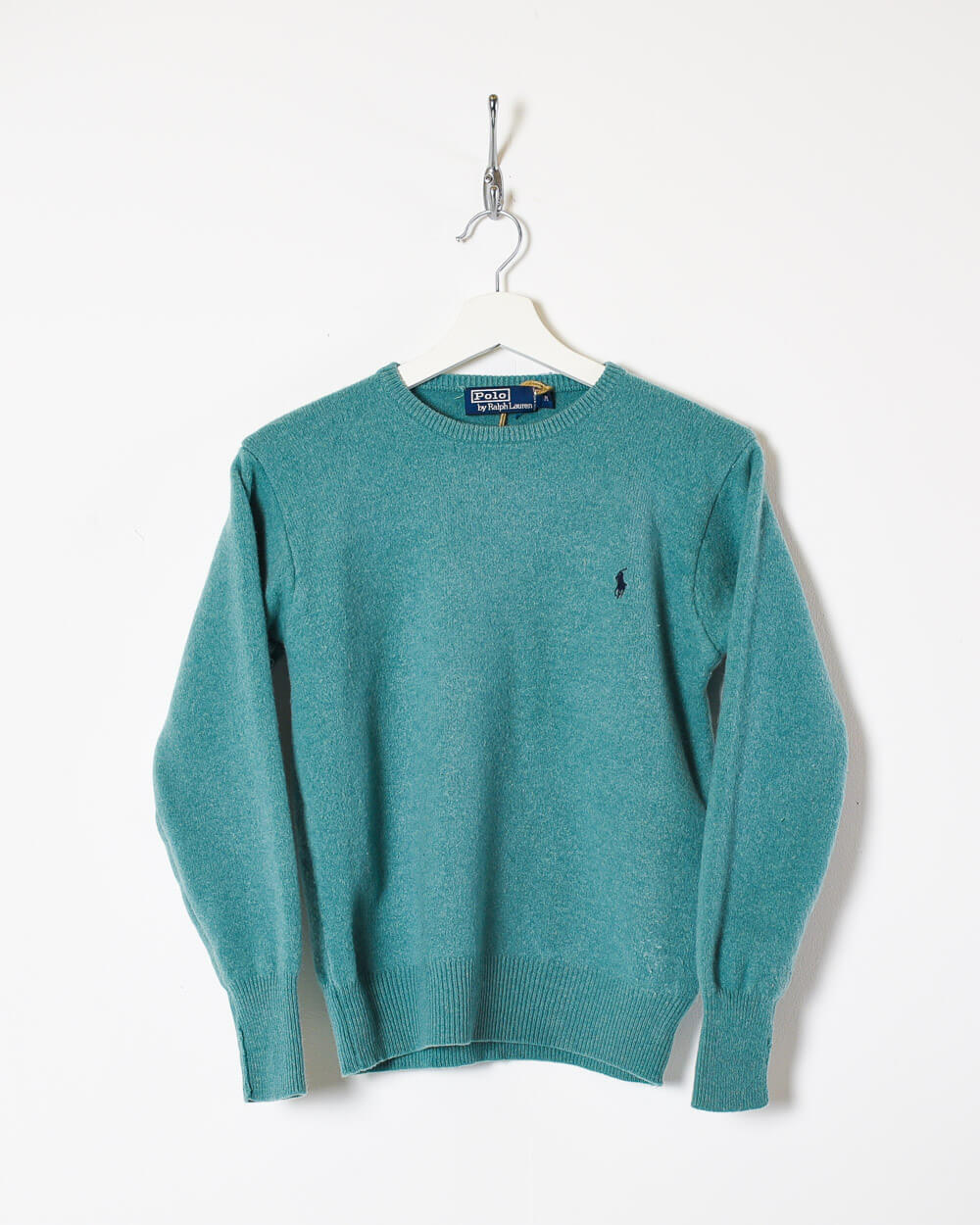 Green Ralph Lauren Knitted Sweatshirt - X-Small